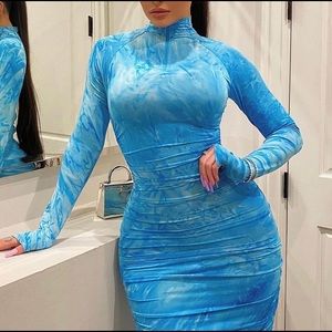 Blue days dress